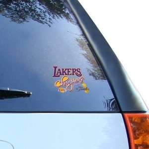  Los Angeles Lakers 2009 NBA Champions Ultra Decal Cling 