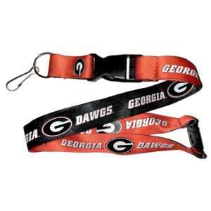    Georgia Bulldogs Reversable Lanyard Aminco