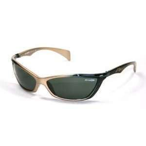 Arnette Sunglasses 4038 Metal Nut Gradient Green Gradient with Gold 