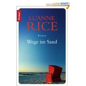 Wege im Sand (9783426503058) Luanne Rice Books