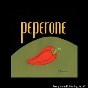  Peperone   Poster by Becca Barton (8x8)