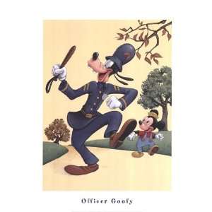  Officer Goofy by Walt Disney 16x20