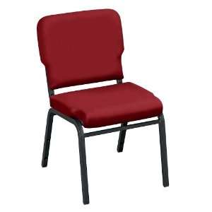  KFI Wingback Stack Chair in Premium Fabric or Vinyl (Set 