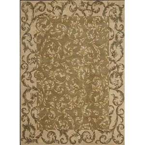   House AS 04 Olive 2 3 X 8 Runner Area Rug Furniture & Decor