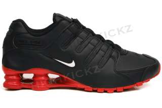   Shox NZ Black Red 378341 000 Mens New Running Shoes Size 7~13  