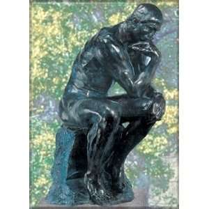  Rodin The Thinker Art Magnet 5374W