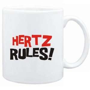  Mug White  Hertz rules  Male Names