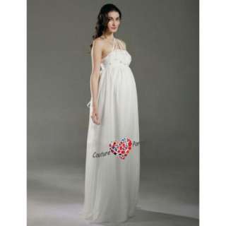 Sheath One Shoulder Floor length Chiffon Wedding Dress  