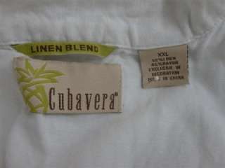   Short Sleeve Guayabera Cigar Wedding Cubavera Shirts 2XL XXL  