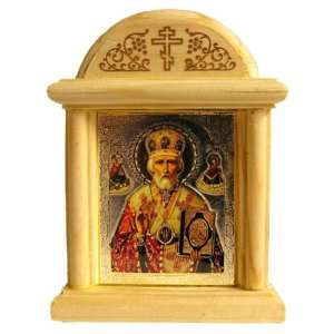  St Nicholas Wood Shrine, Orthodox Icon 