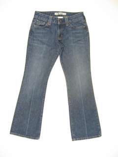 Gap Curvy Low Rise BootCut Jeans Womens Size 4 Blue 80% Cotton, 20% 