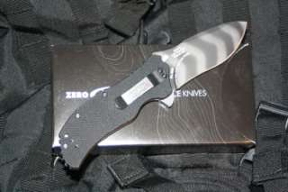   Tolerance Black G 10 Folder Knife Tiger Stripe S30V Plain edge 0350TS