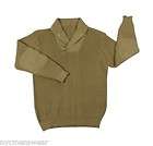 KHAKI VINTAGE MILITARY WWII MECHANICS SWEATER