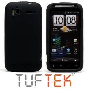 TUF TEK Matte Black Soft Silicone / Gel / Rubber Skin Cover Case for T 