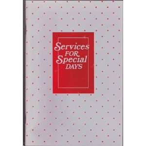  Services for Special Days (9780687380961) Books