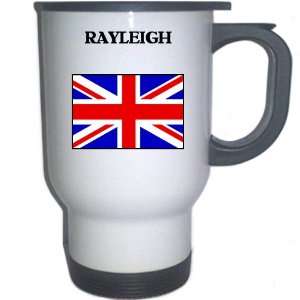  UK/England   RAYLEIGH White Stainless Steel Mug 