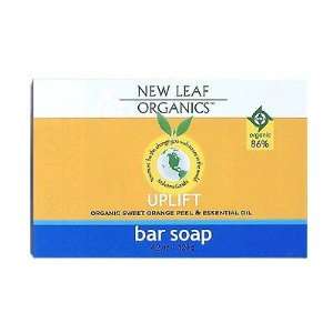  NEW LEAF ORGANICS Bar Soap, Uplift, 4.2 oz Beauty