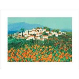    Majocar Andalucia   Poster by Hazel Barker (16x12)