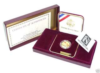 US 1995 ATLANTA CENTENNIAL OLYMPIC PROOF $5 GOLD COIN  