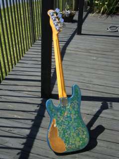 1968 Fender TELECASTER Floral Bass guitar  