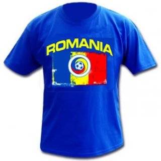  Romania Flag International Soccer T Shirt, Romanian Pride 