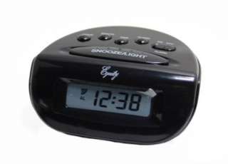 Equity by La Crosse Bedside Digital Alarm Clock w/ snooze Large LED 