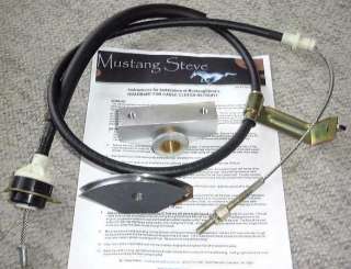 1967 1968 Mustang T5 Conversion Cable Kit  