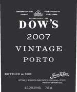 Dows Vintage Port 2007 