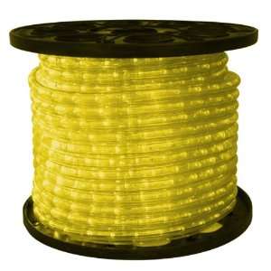    Yellow   Rope Light   3/8 in.   2 Wire   120 Volt   153 ft. Spool 