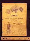 1962 CASE 21 Utility Loader 210B+ Tractor Parts Manual  