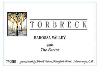 Torbreck The Factor Shiraz 2004 