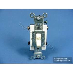 Leviton Almond 4 Way COMMERCIAL Toggle Wall Light Switch 