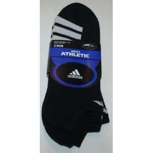  Adidas Mens Athletic Climalite No Show Socks 3 Pair 