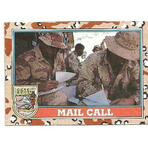  Desert Storm Mail Call Card #156 