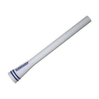 Real Carbon Fiber Short 3 inch Car Antenna in WHITE with BLACK Carbon 