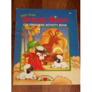   Night Coloring and Activity Book (Happy Holidays) Landoll Books