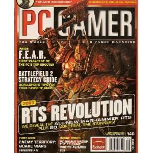 PC Gamer September 2005 No. 140 (Vol. 12 No. 9) Dan Morris  