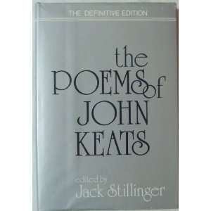  Poems (9780435148508) John Keats, Jack Stillinger Books