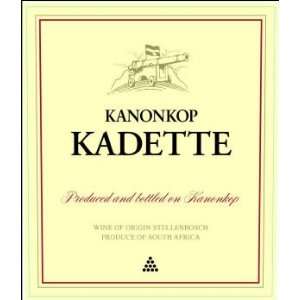  2010 Kanonkop Stellenbosch Kadette South Africa 750ml 