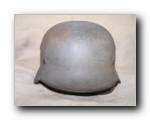 WW2 German M40 steel helmet. In the condition as was found, untouched 