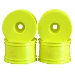    86105 Monster Dish 17mm/Offset 28mm Yellow Jammin (4) Toys & Games