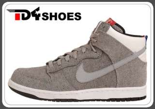   Dunk High Premium 08 ND Grey Denim Zoom Air Shoes 317892019  