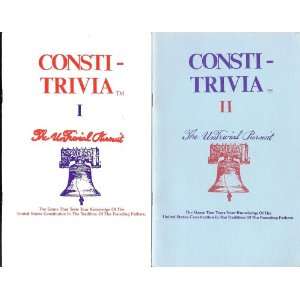  Constitrivia The Untrivial Pursuit Vol 1 & 2 A. Rick 