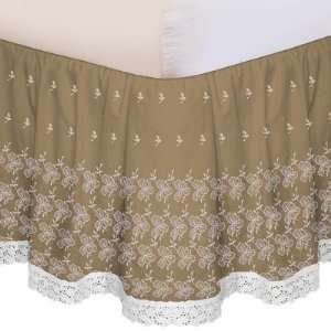  Veratex 4796 Hike Up Your Skirt Embroidered Bedskirt in 