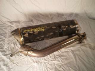 09 10 11 GSXR 1000 Exhaust Slip Can Pipe Two Brothers  