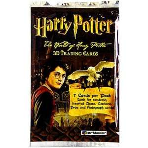   Harry Potter Hobby Version Sealed Trading Card Pack [7 Cards] Toys