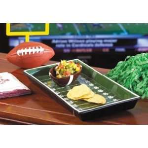 Ceramic Football Field Chip and Dip Set 