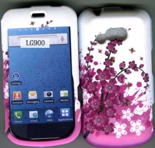   LG 900G Net 10 TracFone net 10 Spring Flowers Hard Phone Case Cover