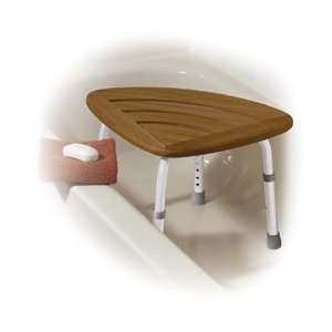  Teak Wood Adjustable Shower & Bath Stool * 