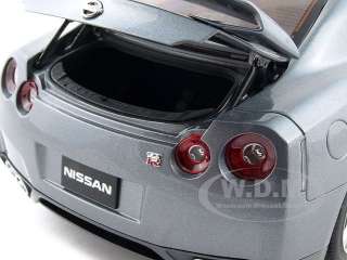NISSAN GT R R35 GREY 118 DIECAST MODEL CAR AUTOART  